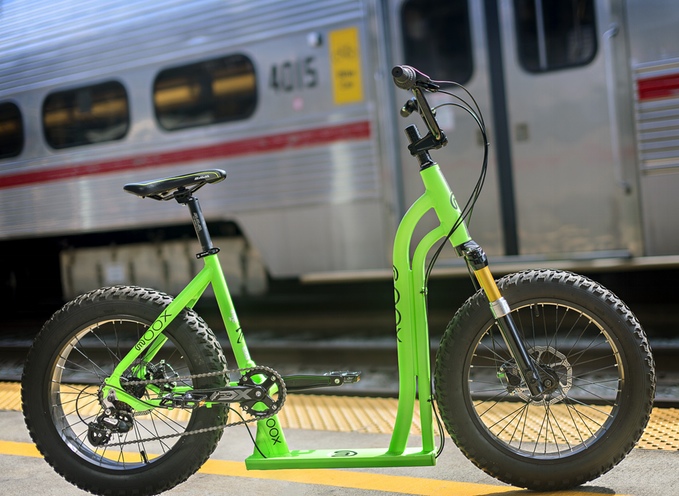 【智能界大百科】MooxBike即是滑板車(chē)也是越野自行車(chē)