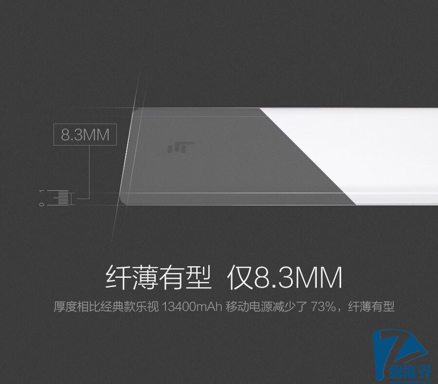 樂(lè)視發(fā)布了一款支持 Type-C 的移動(dòng)電源，比小米家的更薄充更快
