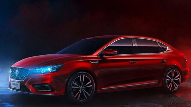 上汽乘用車發(fā)布了全新名爵6的官圖，運(yùn)動(dòng)感十足