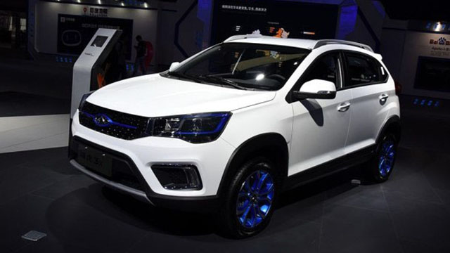 瑞虎3xe車型正式發(fā)布，藍(lán)色裝飾別致