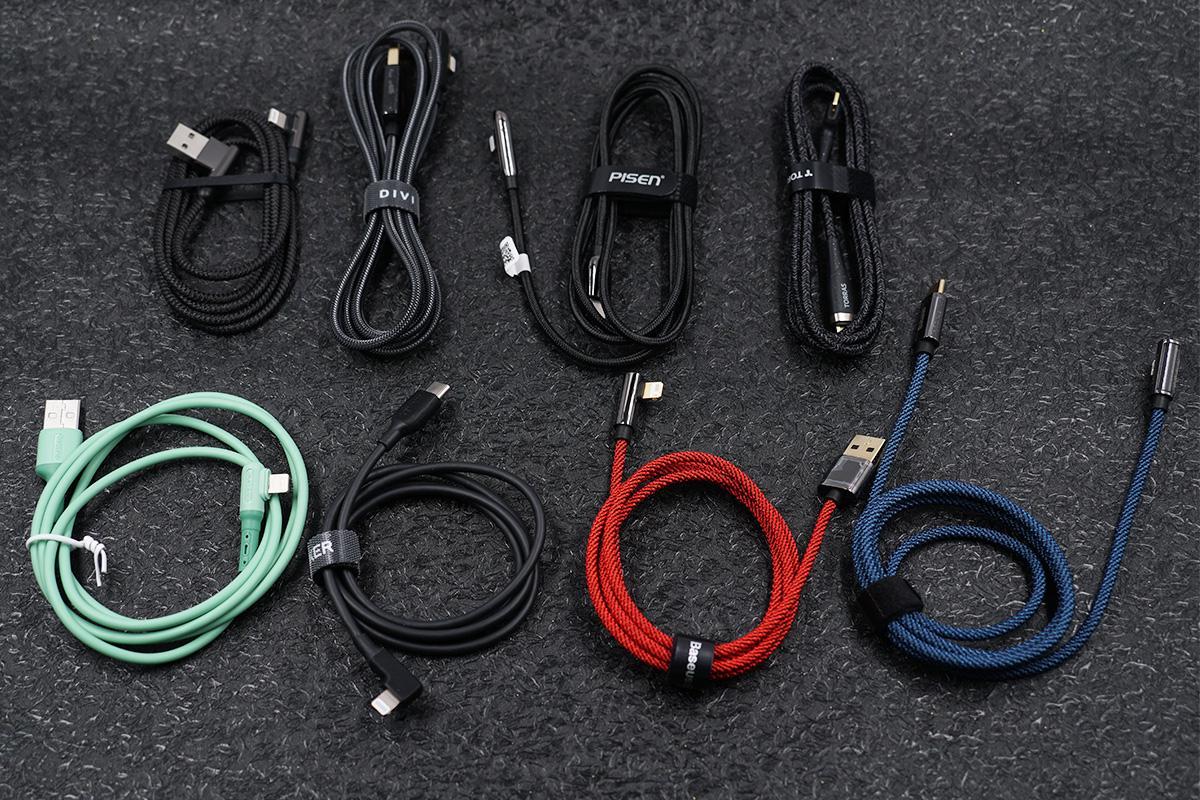 彎折頭蘋果充電線哪家強？市售8款主流產(chǎn)品對比橫評